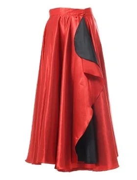 Gonna Flamenco Per Bambine - Abito Ballerino Spagnolo Per Danza, Festa E Spettacolo - Foto 3