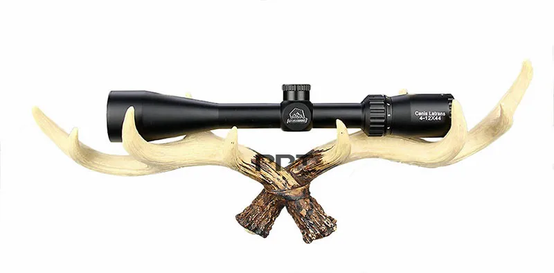 Койот Тактический Riflescope 4-12x44 Rifle Optic увеличительная Лупа охотничий прицел 25,4 мм диаметр трубки для наружной съемки PP1-0305