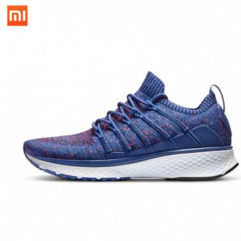 Кроссовки Xiaomi Mijia для бега эластичные трикотажные кроссовки с замком Fishbone без