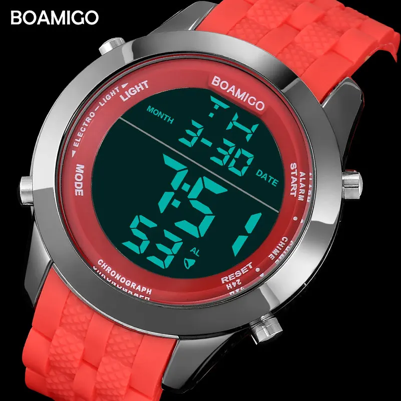 digital watch rubber band