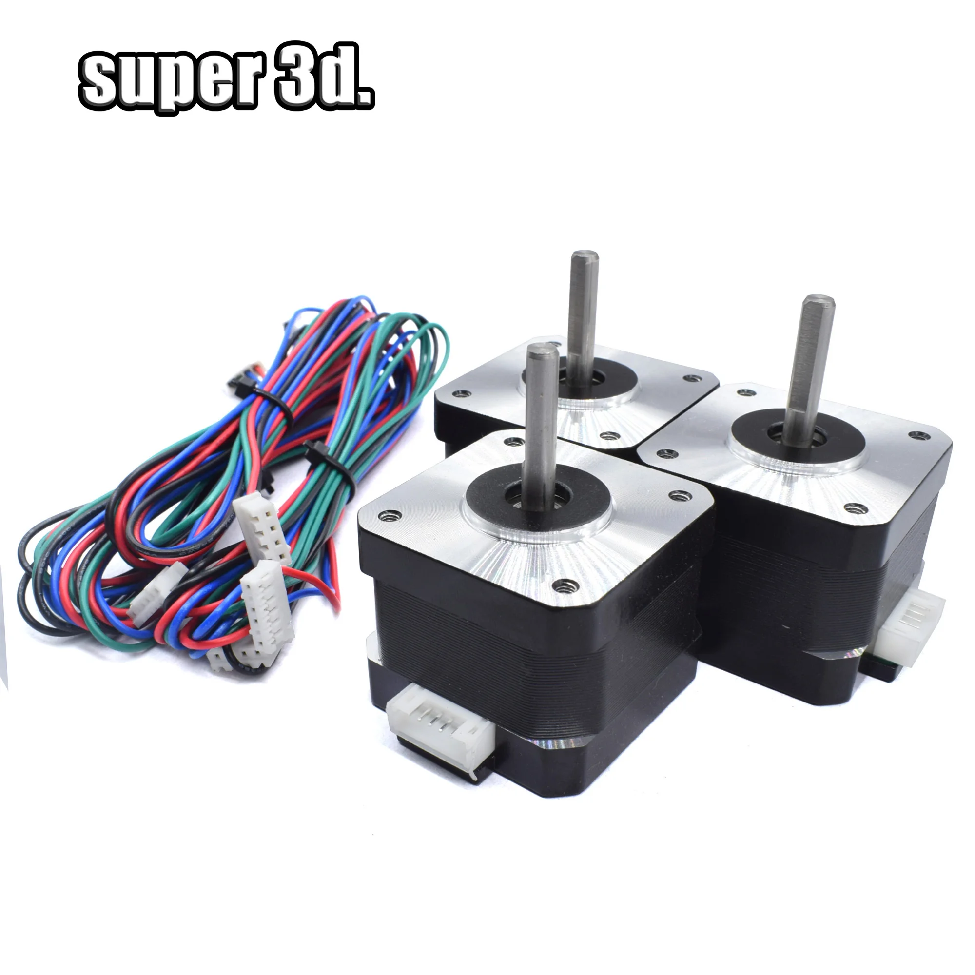 Шаговый двигатель Nema17 Высота 34 мм 4 провода 1 8 А 12 В ° 42*42*34 мм|stepper motor 3d printer|3d