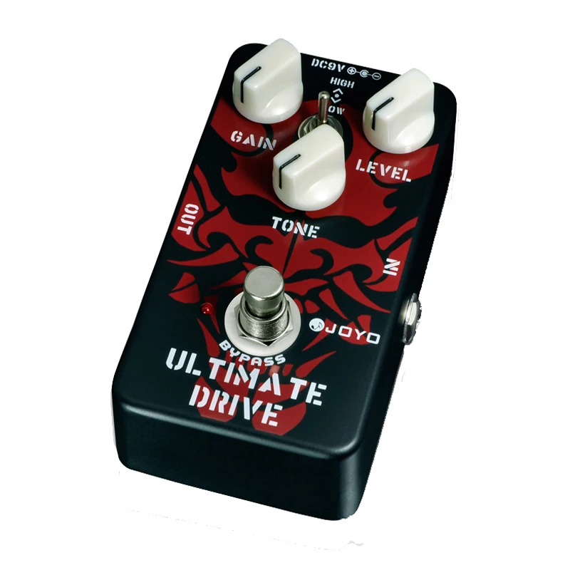 Joyo JF-02 Ultimate Drive электрогитара педаль эффект коробка с истинным Bypass+ один MOOER PC-Z разъем педали и одна крышка