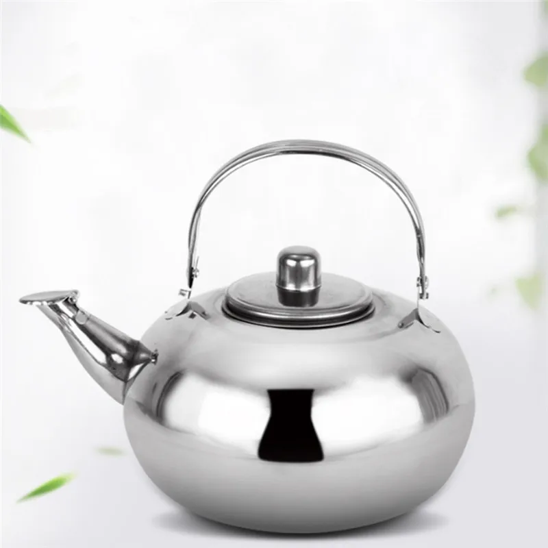 

High Quality Practical Tea Pot New Polished Stainless Steel Teapot with Lid Tea Kettle For Home Teapot with Tea Filter