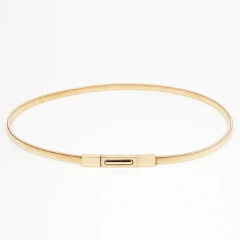 

Female Belt Belts For Women Cinturones Mujer Cintos Para As Mulheres Ceinture Femme Luxury Gold Belt Elastic Women's Thin Belt