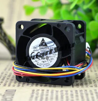 

Free shipping DELTA TFB0412EHN 4028 2 ball bearing cooling fan with 4wires 12v 0.87A For server