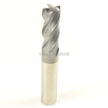 

1 pcs EDVT Staight shank D12-75-4T 4Flutes Micro Grain tungsten steel 62HRC Flattende end mill cutter For CNC Milling