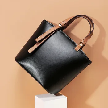 

100% genuine leather women's shoulder bag 2020 new leather luxury handbags women bags designer Tote bag Messenger Bags