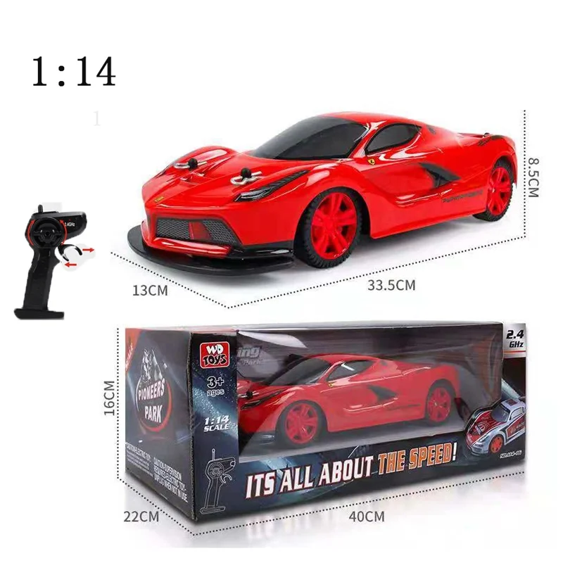 

1:14 kids remote control racing car toys,4 wheel drive flash light vehicle ,children drift radio control educational gift