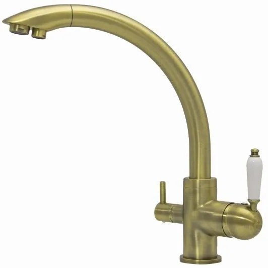 antique bronze kitchen faucet 3 way water filter taps (2)