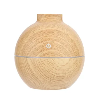

130ML Car Air Humidifier Wood Essential Oil Diffuser Electric Aroma Diffuser Mist Maker for Home and office