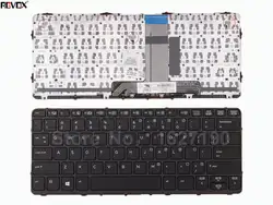 Новая клавиатура для ноутбука США для HP Pro X2 612 G1 черная рамка черный Win8 PN: 766640-001 ремонт Тетрадь замена клавиатуры