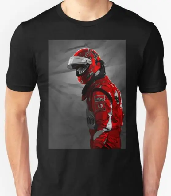 

2019 Summer T Shirt German Racings Legend Schumacher Mens Xmas T-Shirt