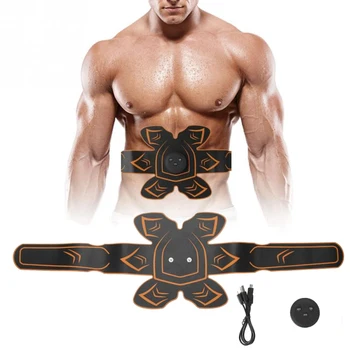 

EMS Wireless Muscle Stimulator Trainer Smart Fitness Belt Abdominal Toning Press Hip Trainer Buttocks Butt Lifting Massager Pads