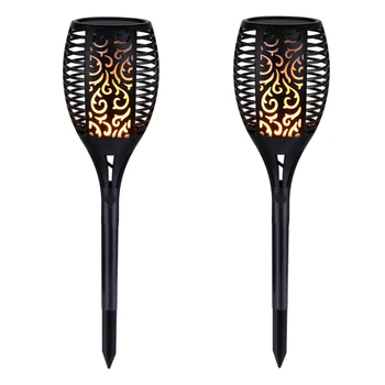 

LED Waterproof Outdoor Garden Landscape Decoration Lamp Solar Flame Flickering Lawn Lamp Torch Light Dancing Flame Lights