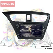 " Android 8,1 автомобильный DVD gps плеер Navi для Honda Hatchback Civic 2013 с восьмиядерным стерео SWC автомобильный воспроизведение мультимедиа