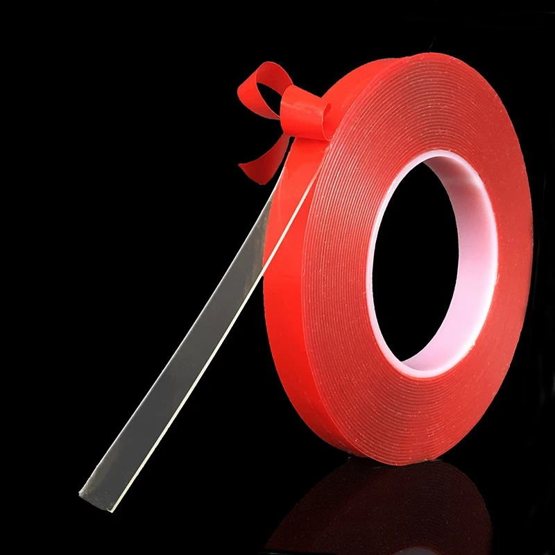 5/10/15/20mm Transparent Silicone Double Sided Tape Household Wall Adhesive Tapes Car Sticker