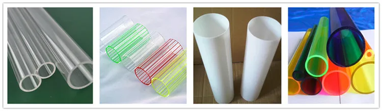 Acrylic plexiglass clear tube rod sheet pipe THZ (5)