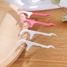 50 шт. новая одноразовая зубная нить гигиена полости рта Flosser межзубная палочка для чистки зубов зубные зубы Зубочистки