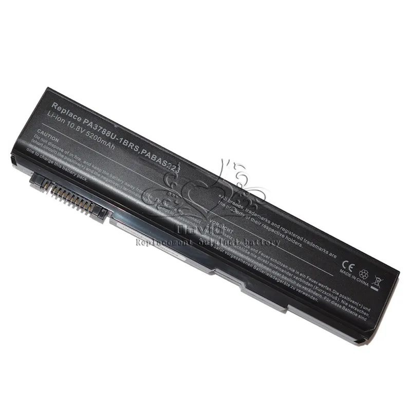 Jigu New 6cells Laptop Battery Pa3788u 1brs Pabas223 For Toshiab Tecra A11 M11 S11 Series Pabas223 Satellite Pro S500 S750 In Laptop Batteries From Computer Office