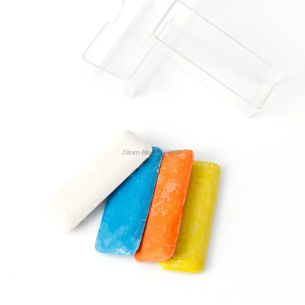 

4X Usefull Tailor's Fabric Chalk 4Color Dressmaker Tailor Fabric Chalk Sewing Tool Hand Craft Whosale&Dropship
