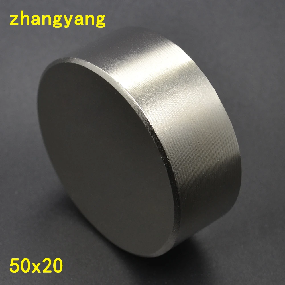 1pcs Neodymium D50x20mm super strong round Rare Earth