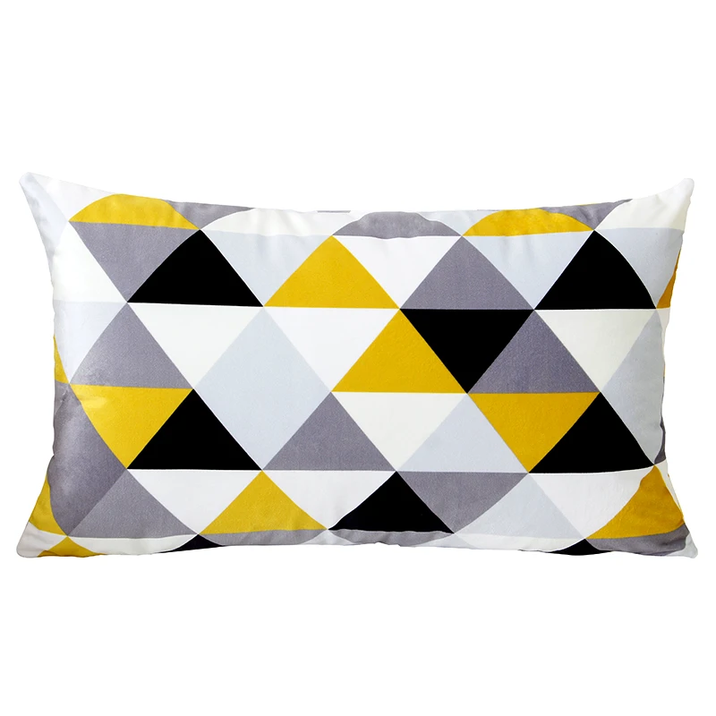 Желтая подушка в скандинавском стиле, подушка на диване, Мягкая Подушка для домашнего обихода - Цвет: T88-12