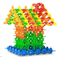 Детские развивающие игрушки снежные таблетки Пазлы детские пластиковые снежинки Пазлы игрушки