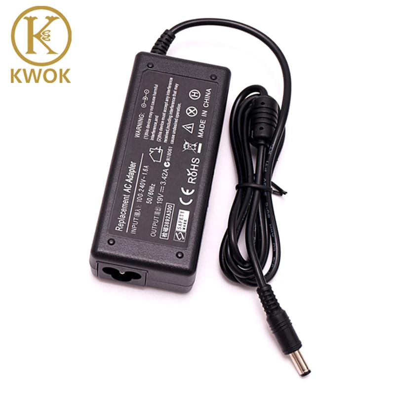 Зарядное устройство для ноутбука Acer/Toshiba/Asus/Lenovo 5 A43E CX200 19 в 2 А SADP-65KB X мм 65 Вт N101