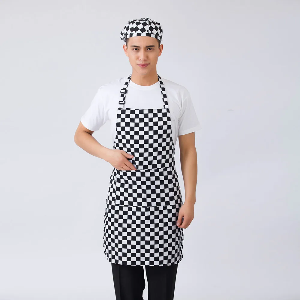 Униформа для ресторана рубашки с коротким рукавом шеф-повара КУРТКА унисекс еда для вызова обслуживания в отелях кухня рабочая одежда Chaqueta бланка Hombre - Цвет: Apron 5