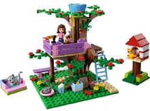 10158 BELA Girls Friends Olivia Tree House Building Blocks 191pcs/set Assemble Bricks toys Compatible Legoe friends