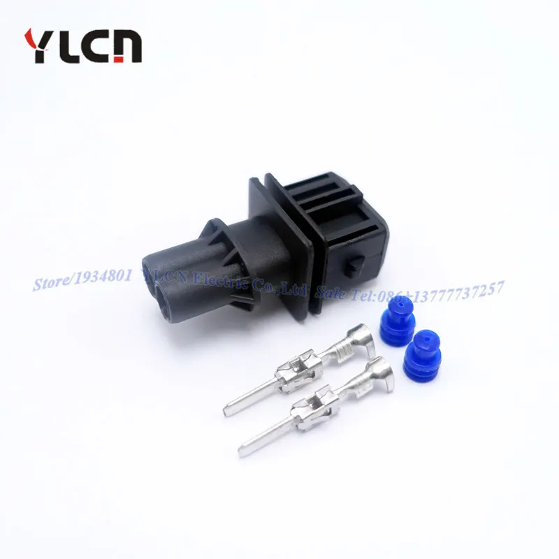 

1 Set High Quality Automotive Electoric Wire Waterproof 2 Pin Connector Nozzle Plug Female