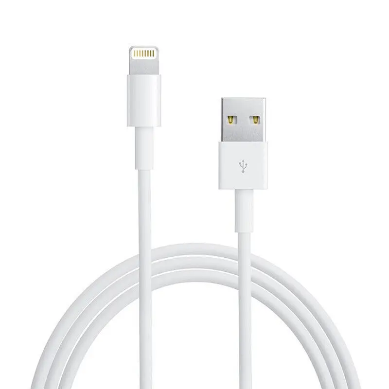 Оригинальный Apple Lightning USB кабель 1 м Кабель 2 0 для зарядки iPhone 5/5S/6/6s Plus/SE/iPad|Наушники