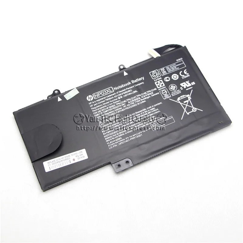 11.4V 43Wh Original Battery For HP pavilion x360 13-A010DX HSTNN-LB6L 760944-421 TPN-Q146 TPN-Q147 TPN-Q148 NP03XL Free shipping 11.4V 43Wh Original Battery For HP pavilion x360 13-A010DX HSTNN-LB6L 760944-421 TPN-Q146 TPN-Q147 TPN-Q148 NP03XL Free shipping