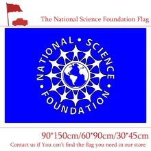 A bandeira nacional americana da fundação da ciência 90*150cm 60*90cm 3 * 5ft poliéster voando 30*45cm bandeira do carro para a decoração de casa