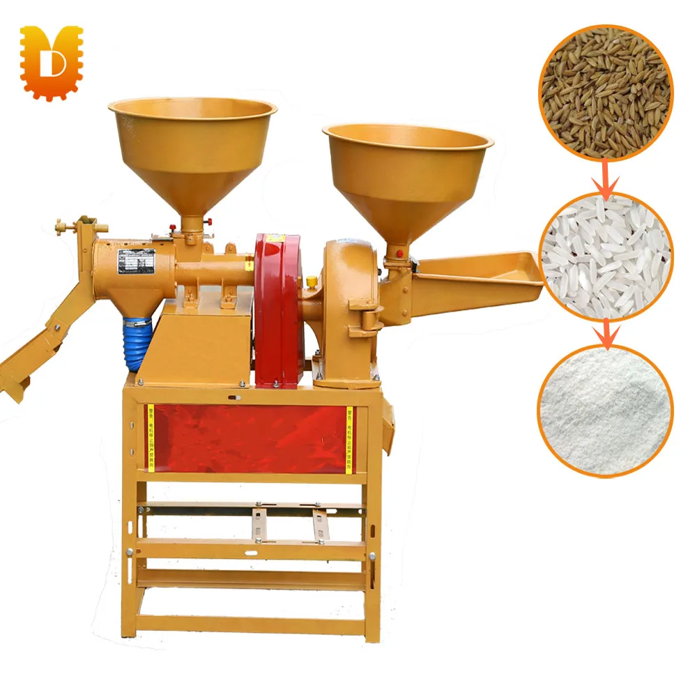 Twin bucket Rice Milling Machine And Rice Grinderin Food Processors