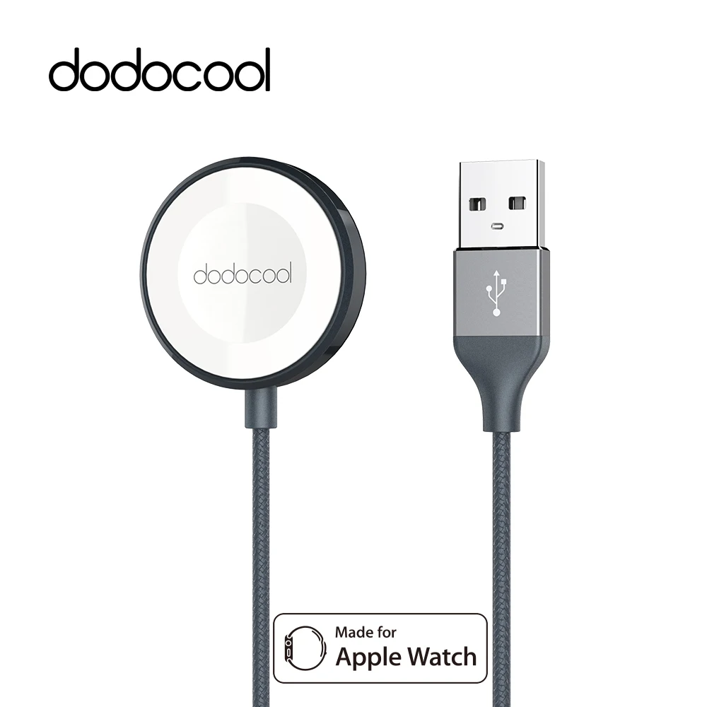 

dodocool MFi Certified Charger for Apple Watch Charger 1m/3.3ft Magnetic Charging Cable Charger for Apple Watch 2 3 1 38mm/42mm