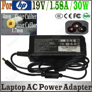 

DHL Shipping, 19V 1.58A Adaptador Carregador Para Compap Mini 110c-1000 Mini 1000 Vivienne Tam Edicao PC 4.0 * 1,7 milimetros
