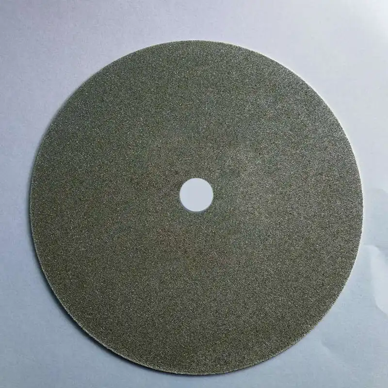 300 мм 12 дюймов Грит 100 Алмазное покрытие плоский круг дисковое колесо шлифовальный диск