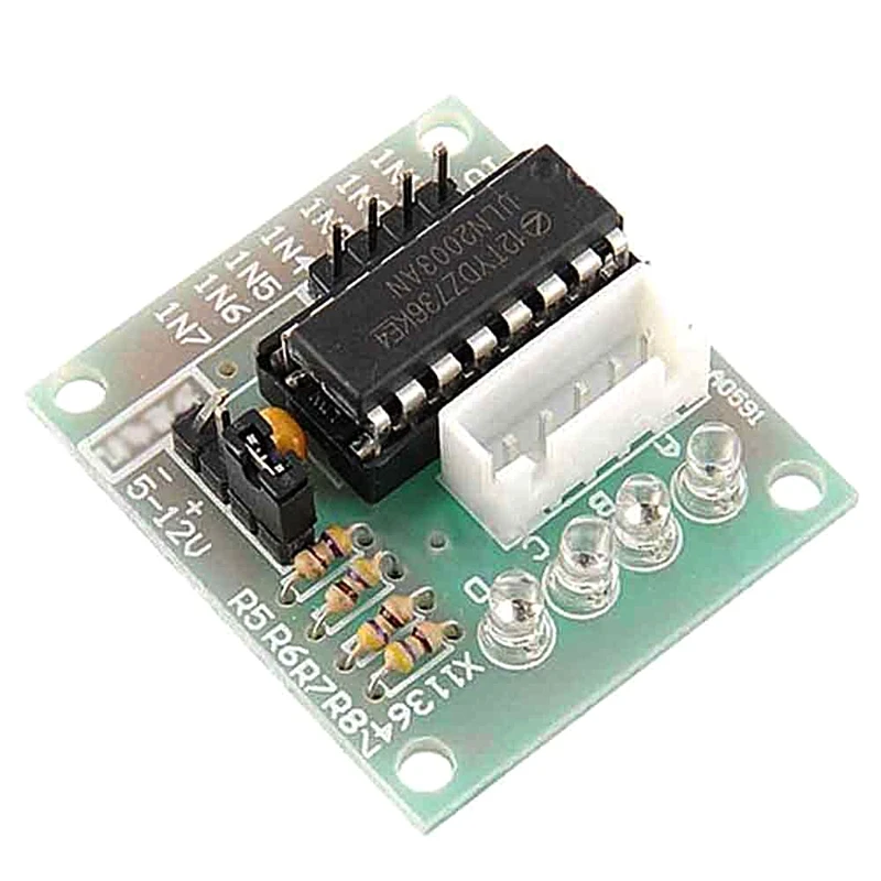 5V шаговый двигатель 28BYJ 48 с приводом тест Модуль платы ULN2003 подходит для Arduino