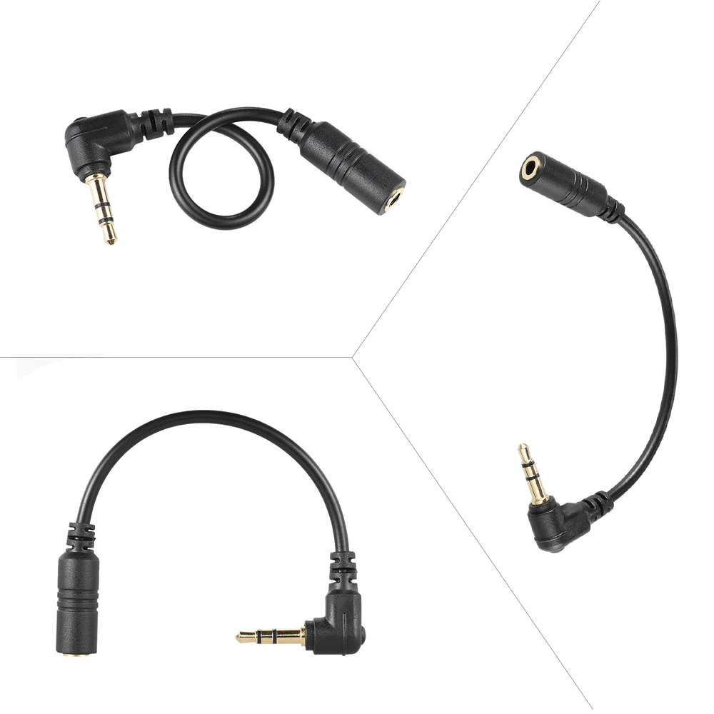 Микрофон адаптер кабель смартфон микрофон сотового телефона микрофон к ПК компьютер DSLR камера адаптер