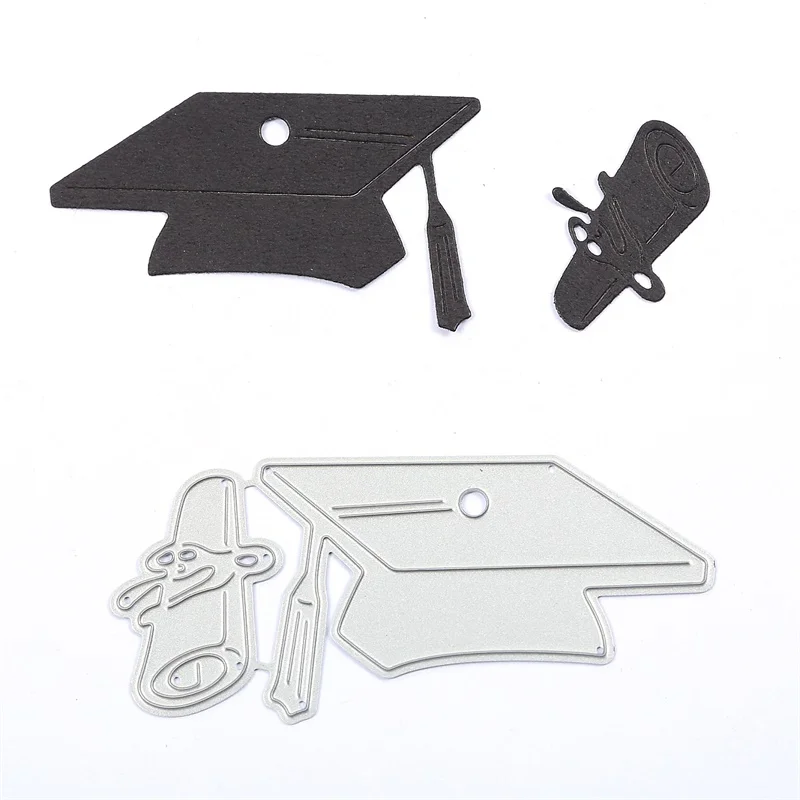 Bachelor Cap трафарет для резки металла DIY Скрапбукинг Фотоальбом тиснение бумажные