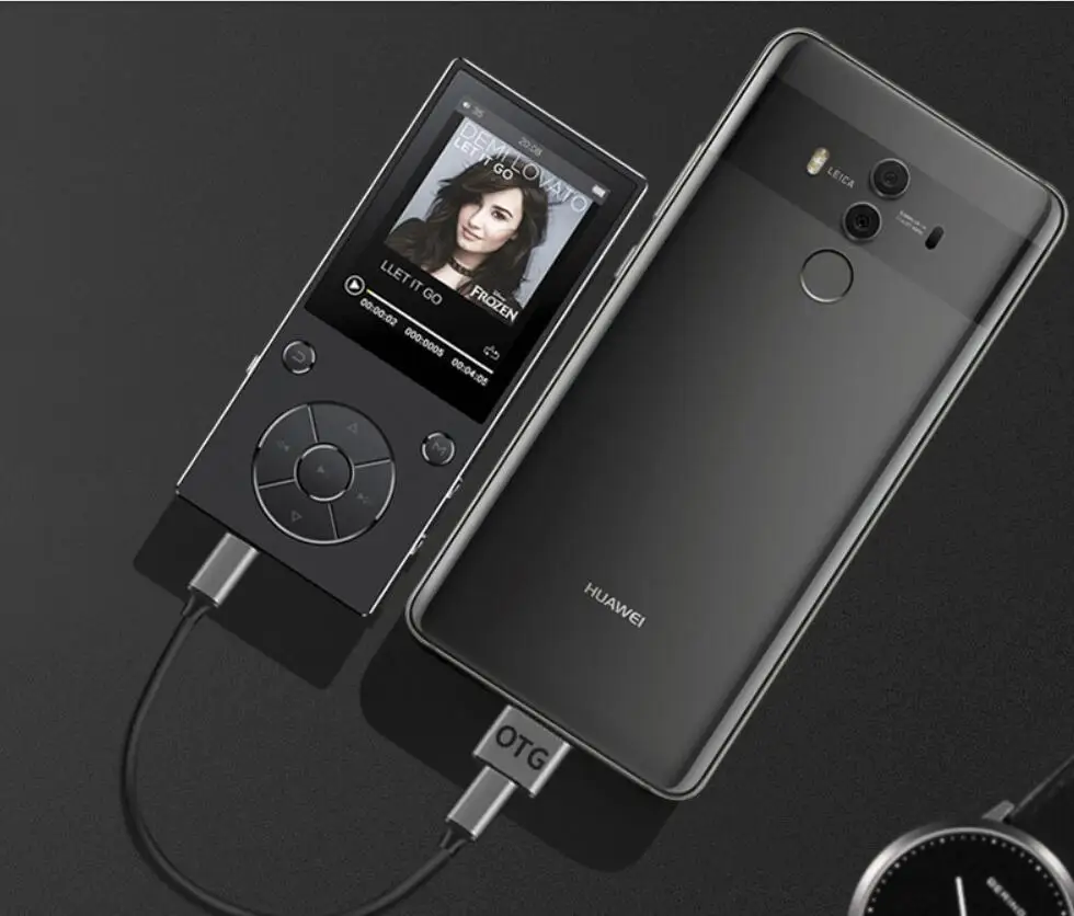 ruidu D11 Bluetooth MP3 плеер 8 Гб металлический музыкальный аудио плеер со встроенным динамиком FM радио Поддержка TF карты