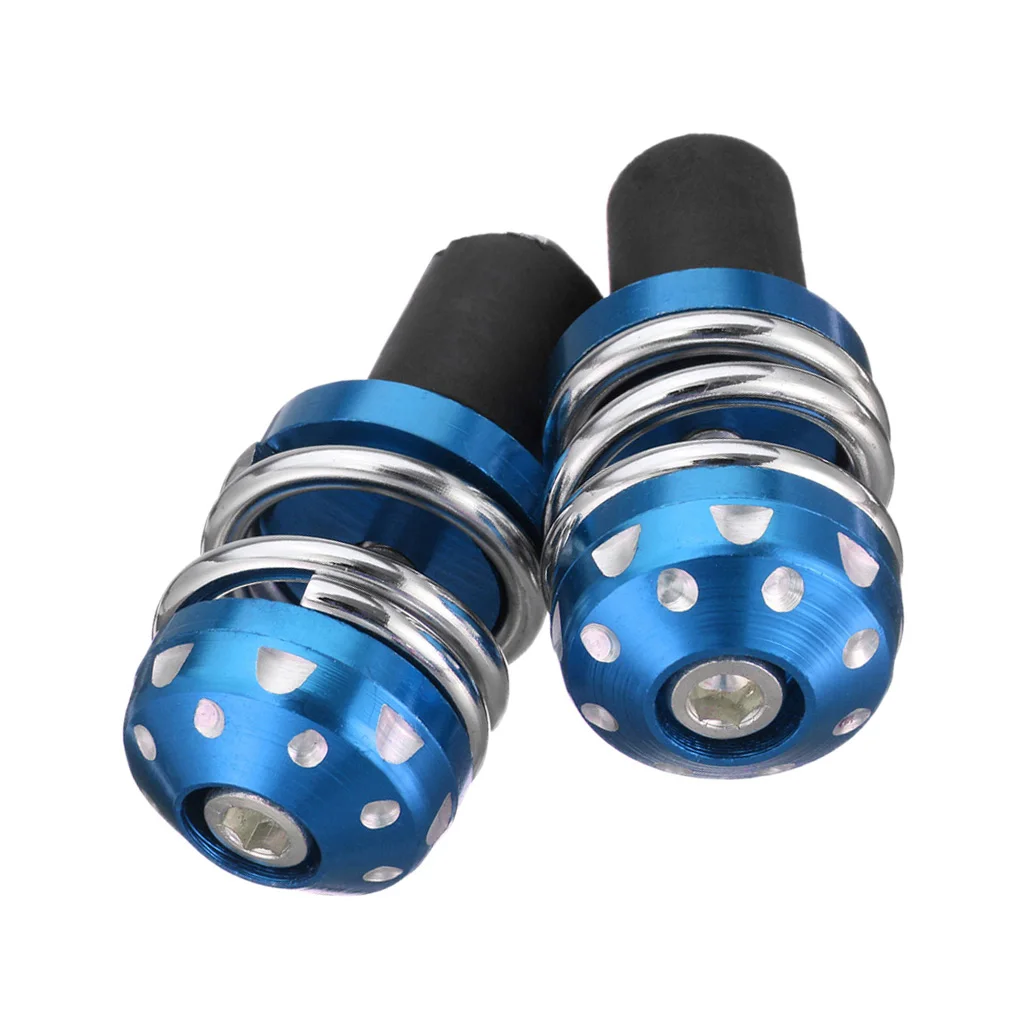 Motorcycle 7/8'' 22mm Handle Bar End Weights Handlebar Grips Cap Anti Vibration Silder Plug Aluminum Alloy 5 Colors 
