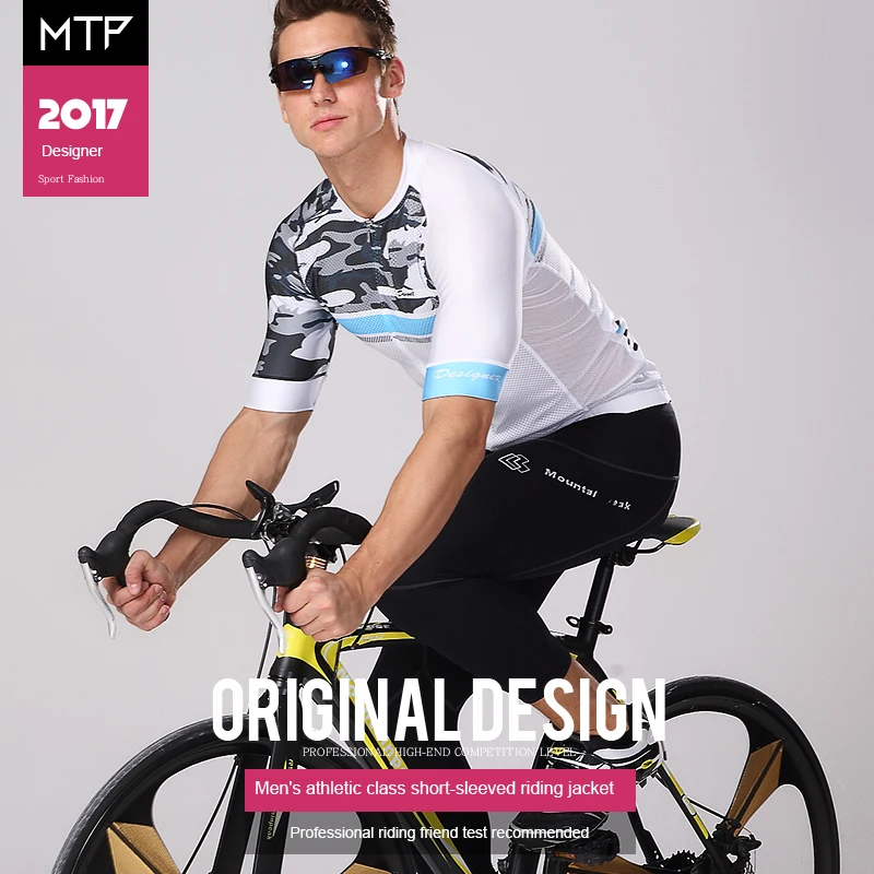 

Mountainpeak 2017 Short Sleeved Cycling jersey Short Jacket for Men and Women, Mountain Bike Road, Bike Tailored Riding T-shirt