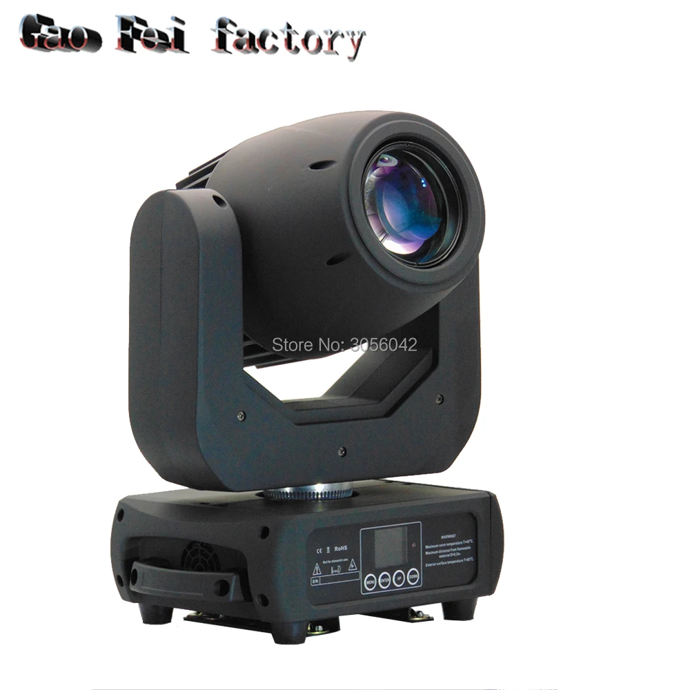 

Big Powerful 150W LED Moving Head Beam Wash Spot Lights 2 Gobo Wheels Dj DMX 3 prism Stage light