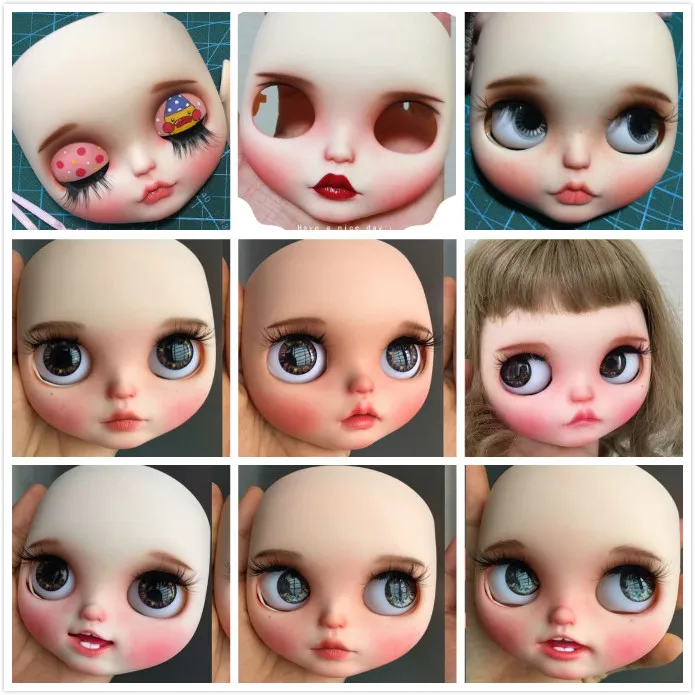 

customization doll Nude blyth doll ,face plate 201903