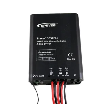 

EPSOLAR Tracer1305LPLI 10A 12V Lithium Battery MPPT Solar Charge Controller built-in constant current LED Driver IP68 controller