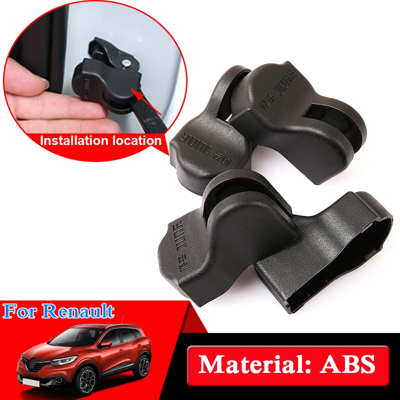 

Car Styling Door Check Arm Protection Cover For Renault Captur Koleos Kadjar Megane Talisman Clio Car Door Lock Protective Cover