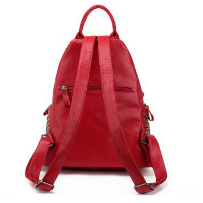 HIGHREAL Модный женский рюкзак, Молодежные рюкзаки из натуральной кожи для девочек-подростков, женская школьная сумка на плечо, рюкзак Mochila
