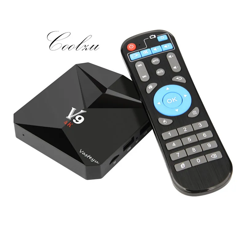 

Smart TV Box OTA Media Player Amlogic S912 H.265 64bit Octa Core Bluetooth 4.0 2GB DDR3 8GB ROM Android 7.1 OS V9 TV Box Wifi